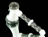 Black & White Linework Hammer bubbler by Simply Jeff #599