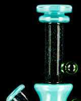 Teal Blue Crushed Opal Time Tube by Happy 601