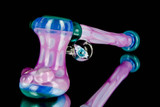 Purple Gold butter Hammer bubbler by Steve Kelnhofer #605