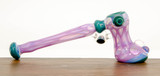Purple Gold butter Hammer bubbler by Steve Kelnhofer #605