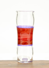 Pink and Red drinking glass by Steve Kelnhofer #34