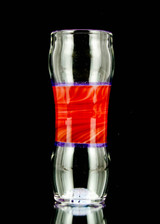 Pink and Red drinking glass by Steve Kelnhofer #34