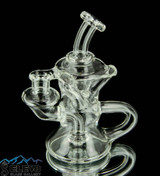 Micro Klein Triple Uptake Recycler by Happy Time Glass 674