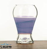 Violet Wool Butter Pint Glass with Lucy Lip Wrap by Steve Kelnhofer #44