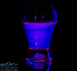 Violet Wool Butter Pint Glass with Lucy Lip Wrap by Steve Kelnhofer #44