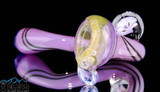 Pink Fumed Butter Sherlock Pipe by Steve K #282