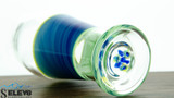 Blue Butter Pint Glass with Slime Lip Wrap by Steve Kelnhofer #45