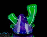 Plantphibian 3rd Eye Lerk Head Pendant by Lerk The World Glass #49