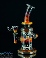 Andy G Glass Wig Wag Mini Tube Dab Rig #745