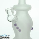 Sandblasted Mini Tube Dab Rig by Steve K #766