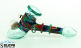 Rainbow Line Work Hammer Pipe by Eric Tatlock #339