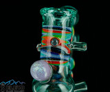 Rainbow Line Work Hammer Pipe by Eric Tatlock #339