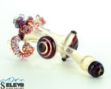 Ruby Tentacle Bubbler by Sean O'tron Glass #783