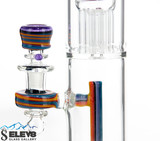 Full Size Multi Percolator Flower Tube by Hedman Headies #786