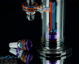 Full Size Multi Percolator Flower Tube by Hedman Headies #786