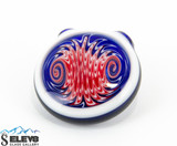 Elev8 Veterans Custom Hollow Pendant by Simply Jeff Glass #66