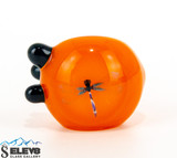 Orange Dragonfly Spoon by Colt Glass and Florin Glass #392