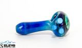 Blue Dragonfly Spoon by Colt Glass and Florin Glass #401