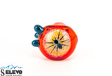 Red Spider Spoon by Colt Glass and Florin Glass #411