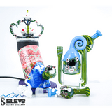 Elev8 & Jem Glass Custom Silver Surfer Full Set