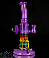 Purple Candle Mini Tube by Bradley Schillinger #830