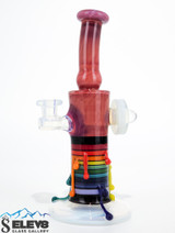 Crimson Candle Mini Tube by Bradley Schillinger #833