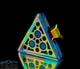 Socketed Opal Triangle Pendant by Kravin Glass and Graphic Zack #82