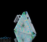 Quantum Opal Triangle Pendant by Kravin Glass and Graphic Zack #89