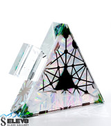 Quantum Opal Triangle Pendant by Kravin Glass and Graphic Zack #89