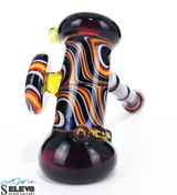 Colorado Fire and Ice Hammer Bubbler by Shimkus Glass #2