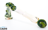 Grouch Green Hammer Bubbler by Shimkus Glass #5