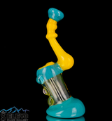 Bubbler Water Pipe - Goldmember and Ocean Butter Bubbler by Steve K #885