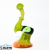 Bubbler Water Pipe - Watermelon Bubbler by Steve K #896