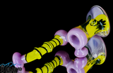 Water Pipe Bubbler - Violet Gold Butter Bubbler by Steve K #906