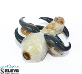 Flower Pipe - Face Spoon by Ryan Bearclaw #438