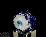 Earth Marble with Stand by Geoffrey Beetem Designs #1