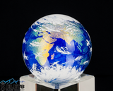 Earth Marble with Stand by Geoffrey Beetem Designs #4