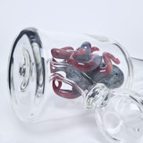 Water Pipe Bong - Octopus in a Bottle Rig by Jeff Berning #969