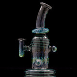 Water Pipe Bong - Wig Wag Mini Tube w/ Carb Cap by Andy G. #987