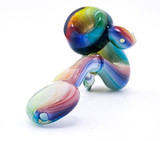 Sherlock Flower Pipe - by Steve Kelnhofer and Exposure Glass #470