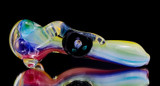 Flower Pipe - Elton John Butter Spoon with Faceted Planet Marble by Steve Kelnhofer #20