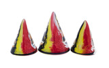 Cremation Memorial Art - Glass Memorial Cones by Elev8 Premier