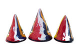 Cremation Memorial Art - Glass Memorial Cones by Elev8 Premier