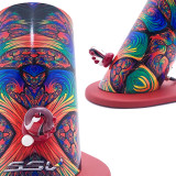 Fractal Trippy Time  inspired Silver Surfer - SSV - WRS Desktop Vaporizer