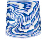 Drinking Glass - Trippy Blue Wig Wag Pint Glass by Steve K. #50