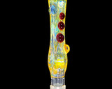 Custom Conical Ground Glass Wand by Shimkus Glass #231