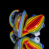 Flower Pipe - Rainbow Snake Spoon by Niko Cray #495