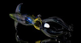 Flower Pipe - Squid Spoon by Burtoni Glass #497