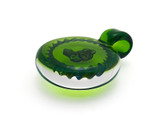 Glass Jewelry - Frog Luigi Millie Pendant by Micro's Workshop #143