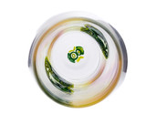 Fumed Color Changing Hand Made Glass with 2 Windows #90